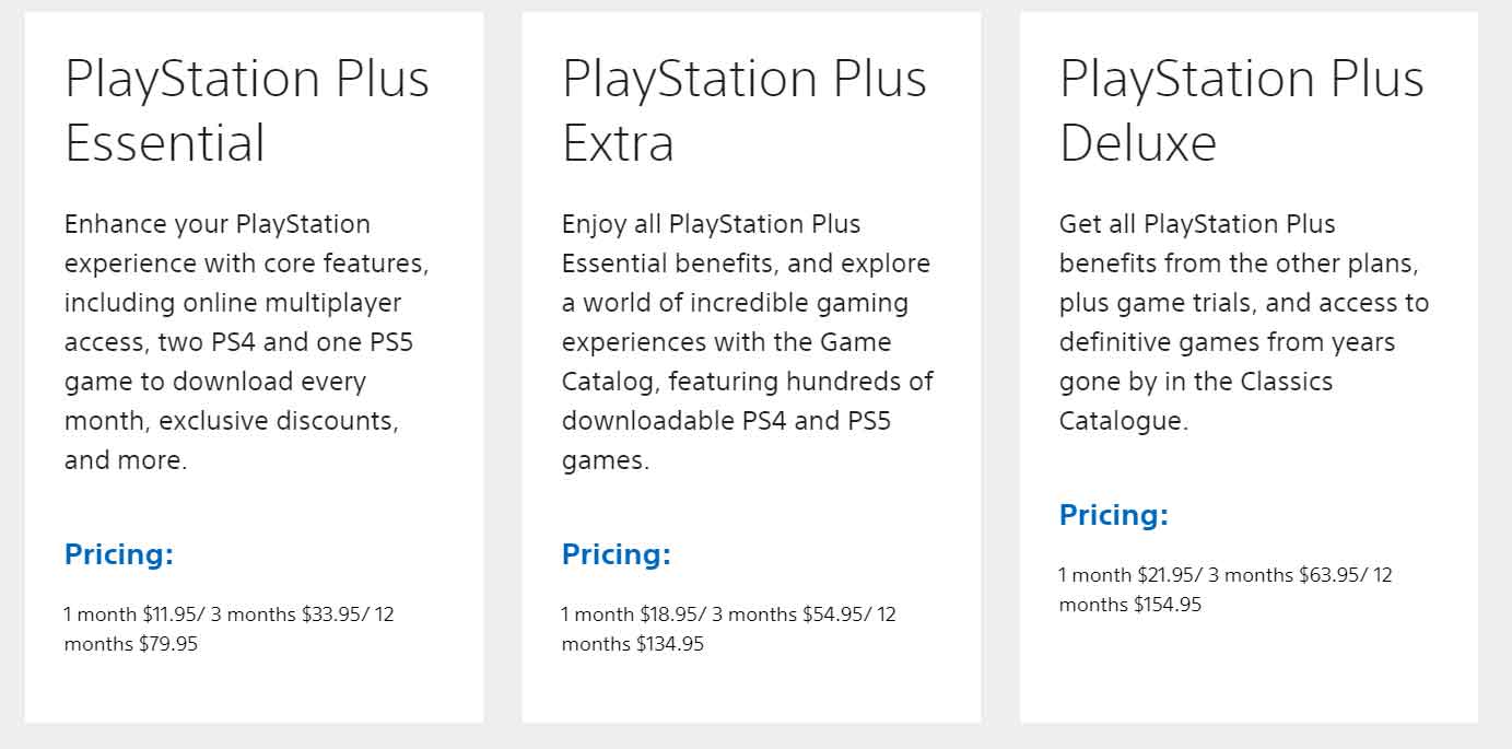 Australian PlayStation Plus Extra/Deluxe Pricing And Release Dates Have  Been Revealed